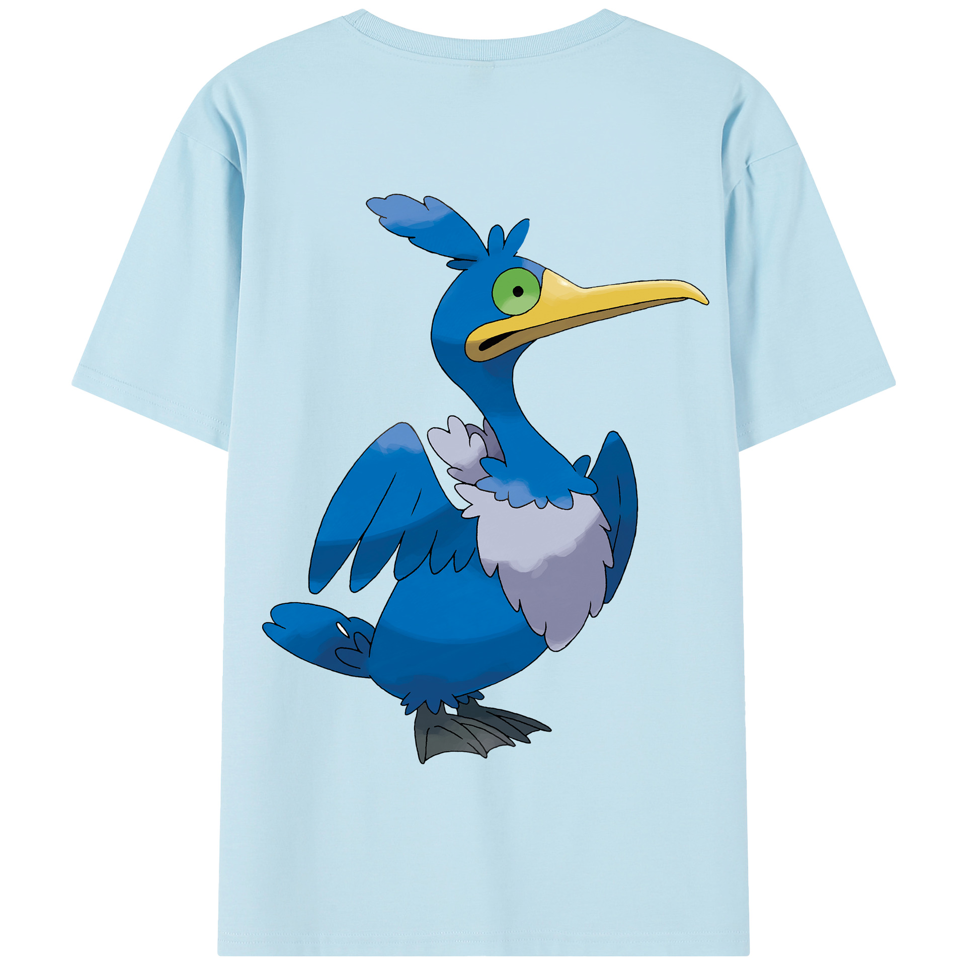 （画像用） ポケットモンスター Pokémon 綿100％半袖Tシャツ（背面プリント）